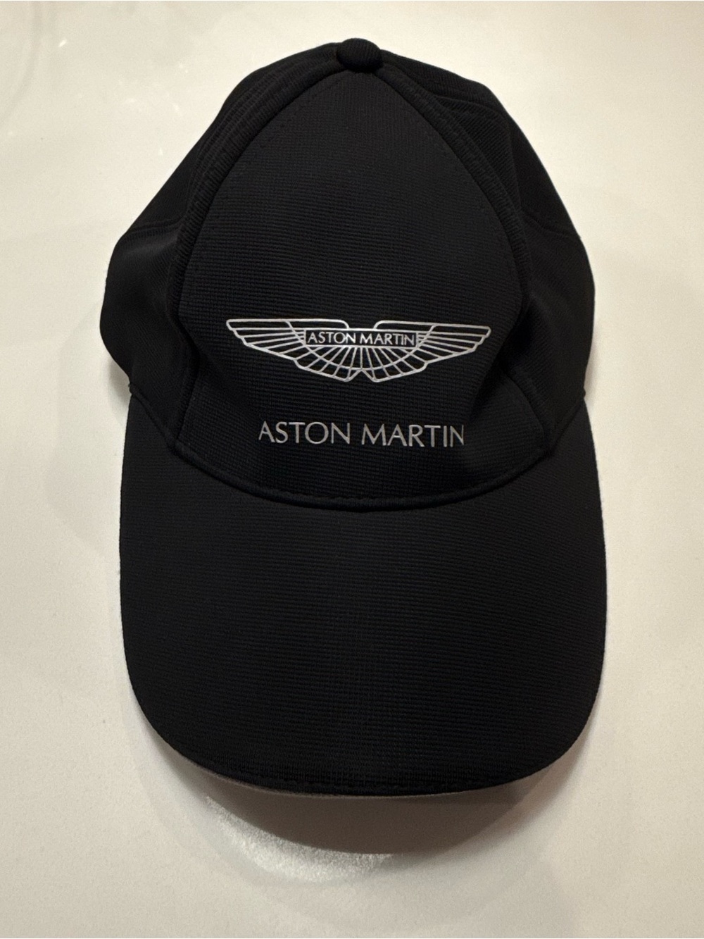 Aston Martin Men's Black Baseball Cap Hat Strap Back Sports Car Racing Supercar